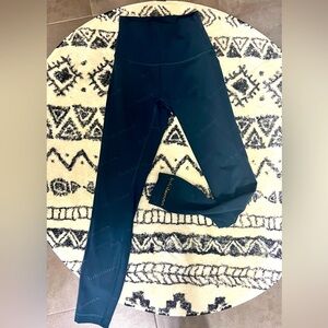 Special Order blueish green Lululemon regular length leggings.